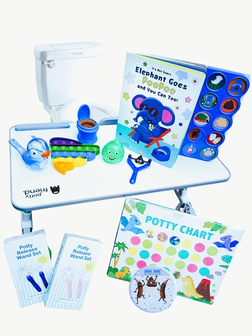 The Gentle Potty Training Starter Kit  (Blue or Pink)