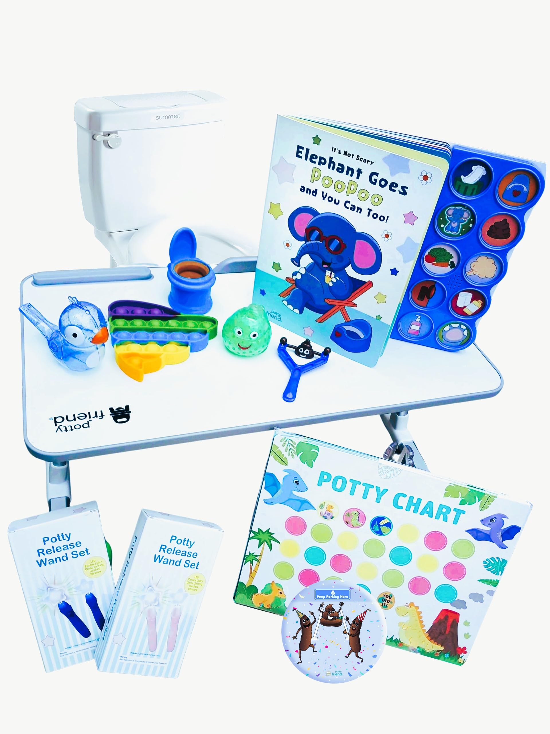 The Gentle Potty Training Starter Kit  (Blue or Pink)