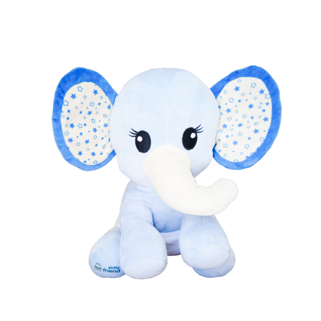 PottyFriend Interactive Potty Training Plush Stuffed Animal Friend 9 Unique Potty Training Phrases Live Simulation Fun Toddler Toilet Toys for Girls & Boys 18 Months to 3+ (Elephant, Unicorn, Dino)