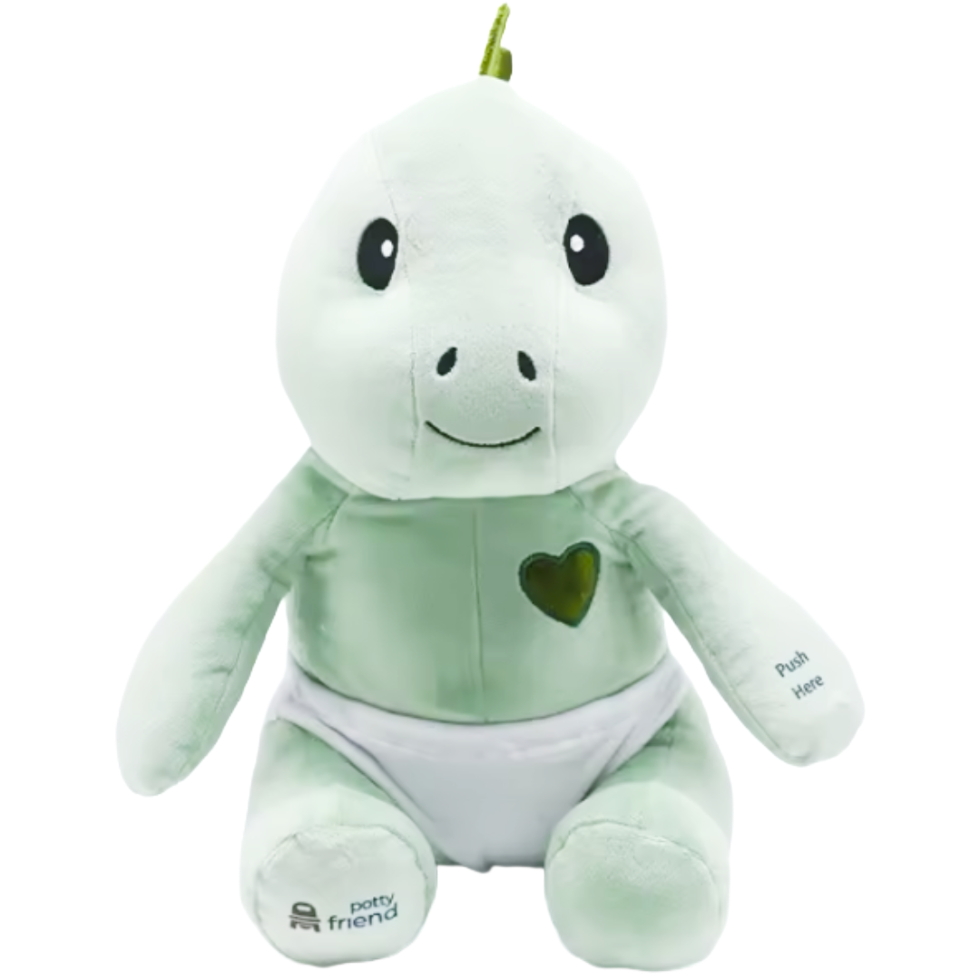 PottyFriend Interactive Potty Training Plush Stuffed Animal Friend 9 Unique Potty Training Phrases Live Simulation Fun Toddler Toilet Toys for Girls & Boys 18 Months to 3+ (Elephant, Unicorn, Dino)