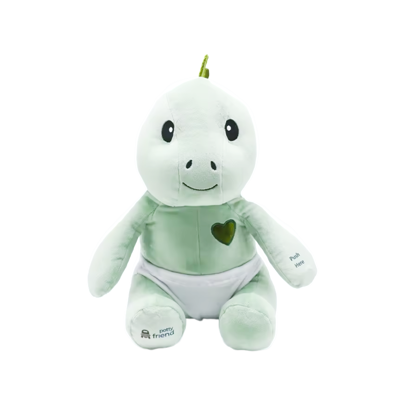 PottyFriend Interactive Potty Training Plush Stuffed Animal Friend 9 Unique Potty Training Phrases Live Simulation Fun Toddler Toilet Toys for Girls & Boys 18 Months to 3+ (Elephant, Unicorn, Dino)