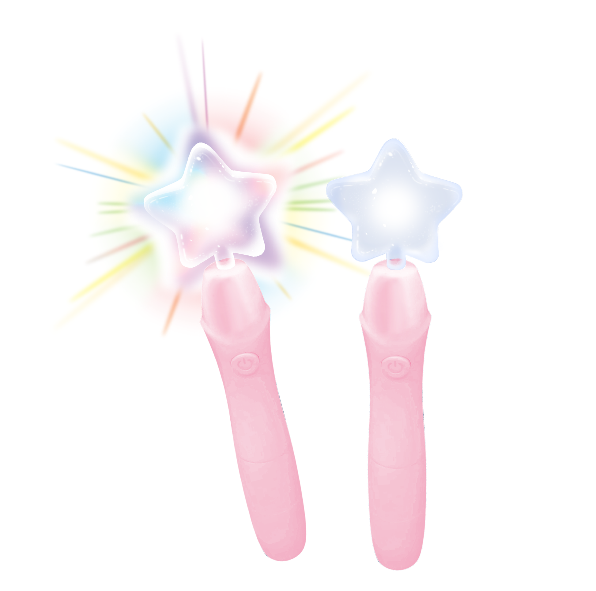 Potty Training Sensory Calming (Release Aid) Wand Set (Blue, Pink, or Green)