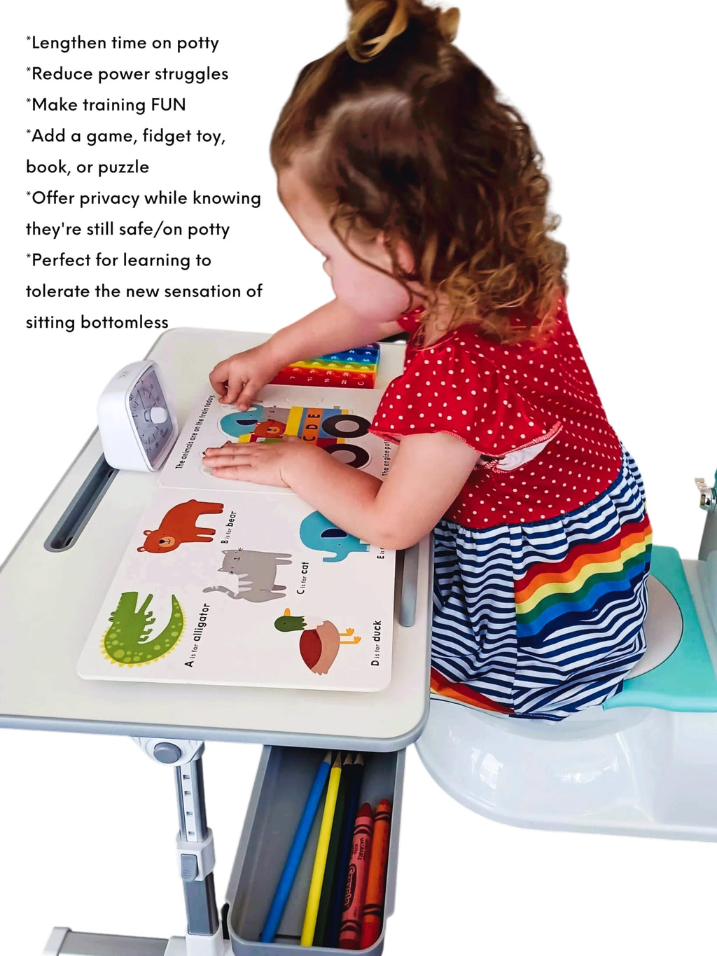 Potty Friends PottyFriend Training Table for Toddler Potty Time | PottyFriend