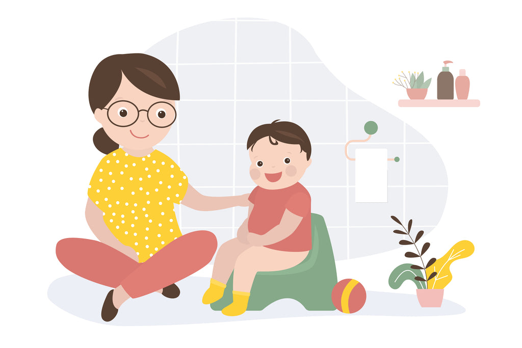 SmartPotty Vitamin C Potty Training Clean Chocolate Treat Rewards Help Prevent Constipation and Poop Withholding Before it Starts